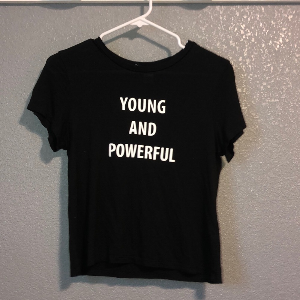 H&M “Young and Powerful” Short Tee